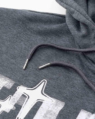 Volitant Graphic Smudge Zip Hoodie