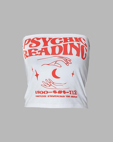 Psychic Reading Tube Top