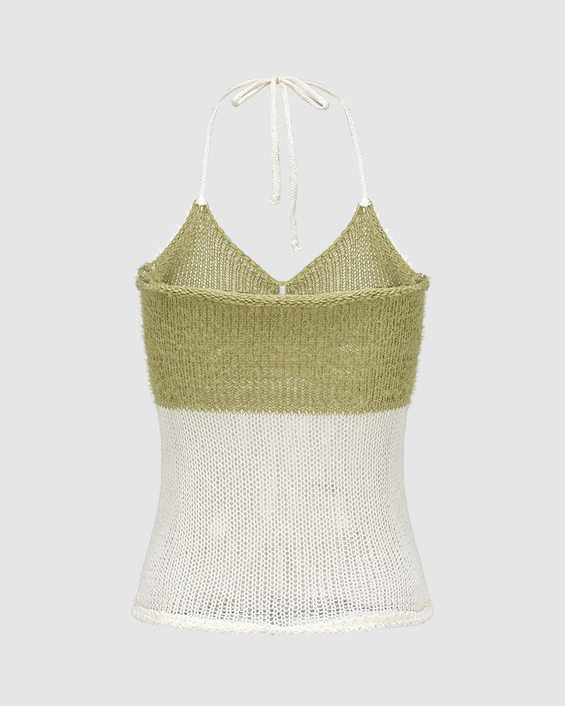 Lofoten Double Contrast Knit Top