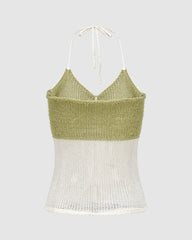 Lofoten Double Contrast Knit Top