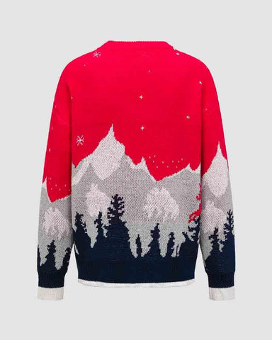 Reindeer Jump Graphic Sweater