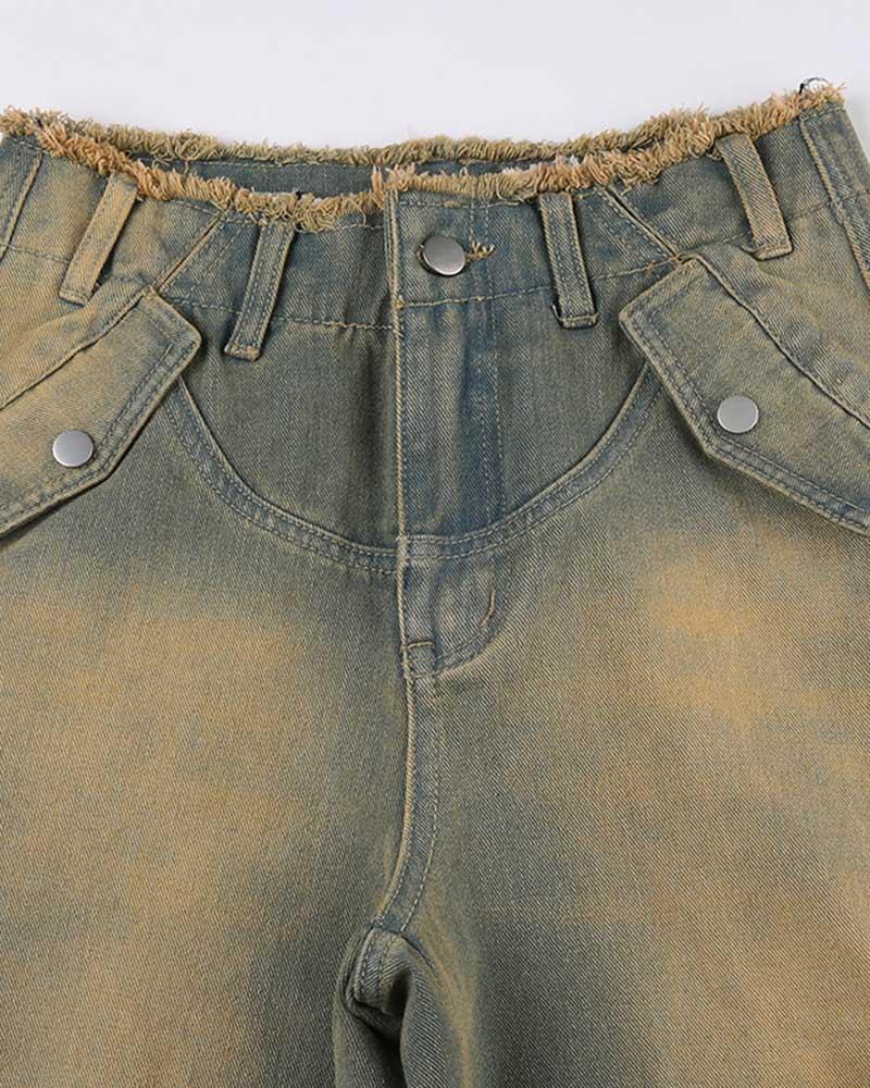 Farnlow Oversized Denim Jeans