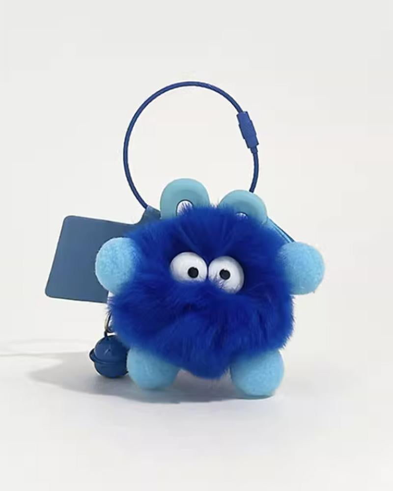 Fluffy Monster Buddy Keychain