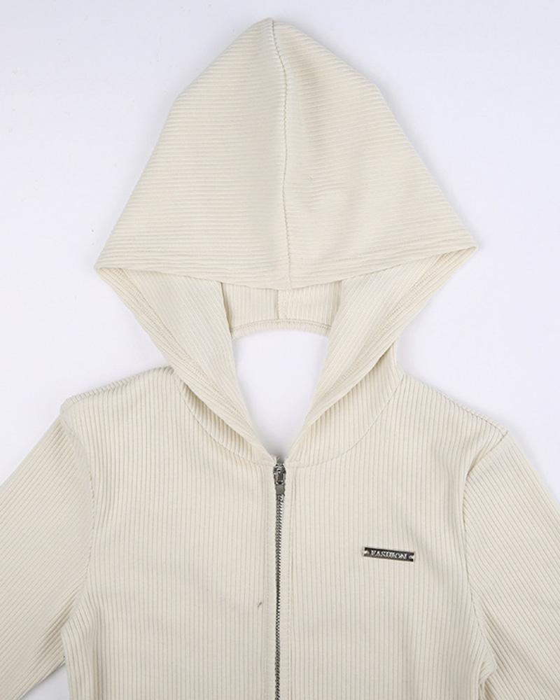 Scythiger Cut Out Hoodie