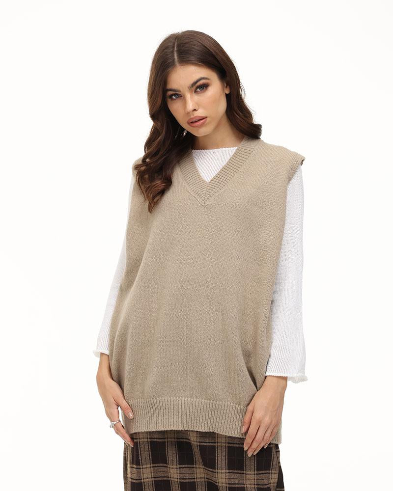 Maianna Oversized Sweater Vest