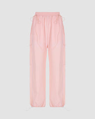 Divine Paradise Oversized Parachute Pants