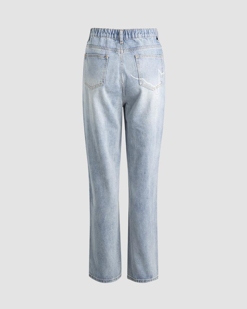 Hawkins High Waisted Denim Jeans