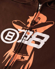 888 Girl Graphic Hoodie