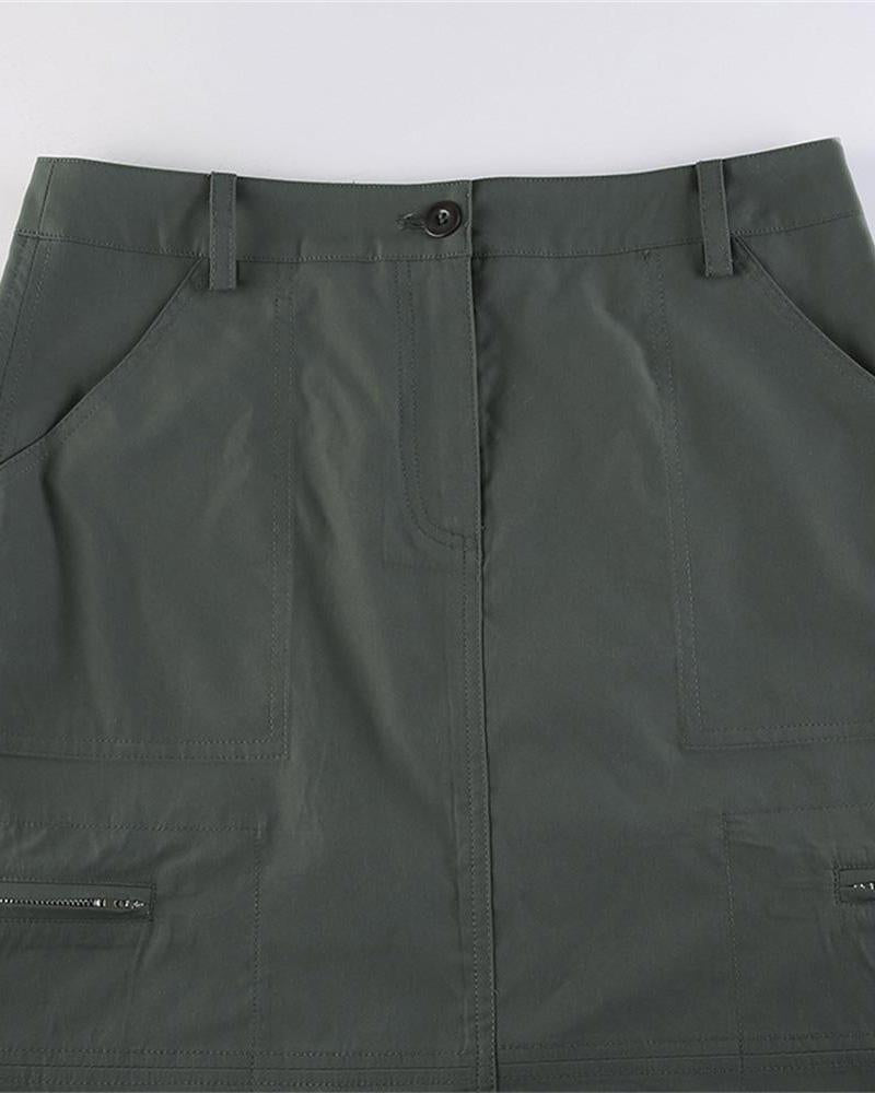 Soft Bewitched Cargo Skirt