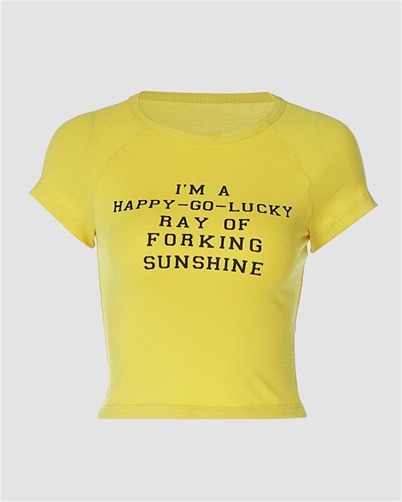 Happy-Go-Lucky Baby T-Shirt