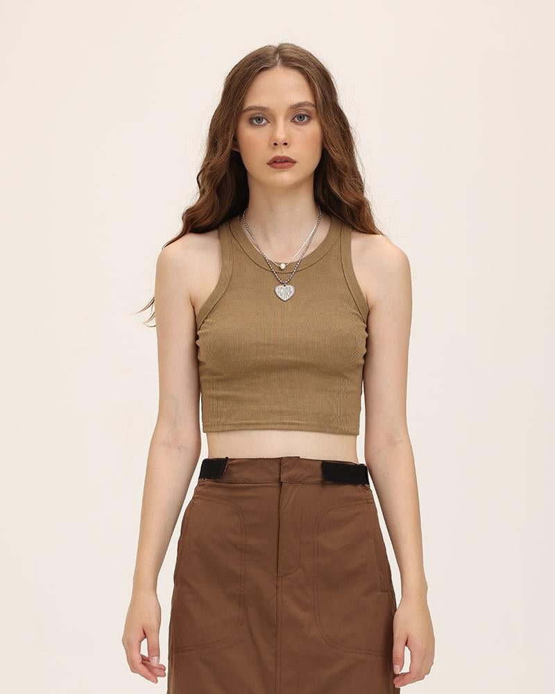 Easygoing Cropped Tank Top