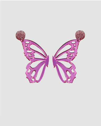 Butterfly Sparkle Dangle Earrings