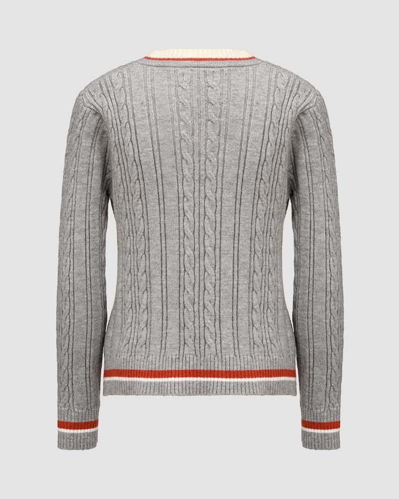 Ginesea V-Neck Sweater