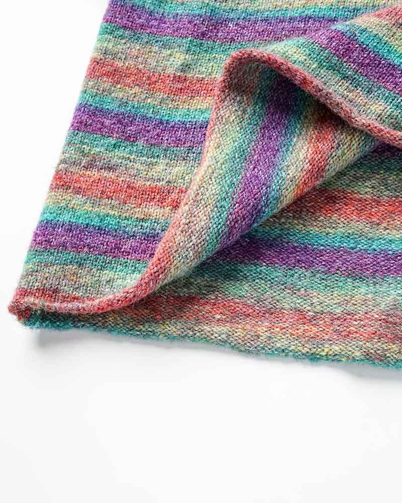 Rainbowscope Knit Flare Sweater