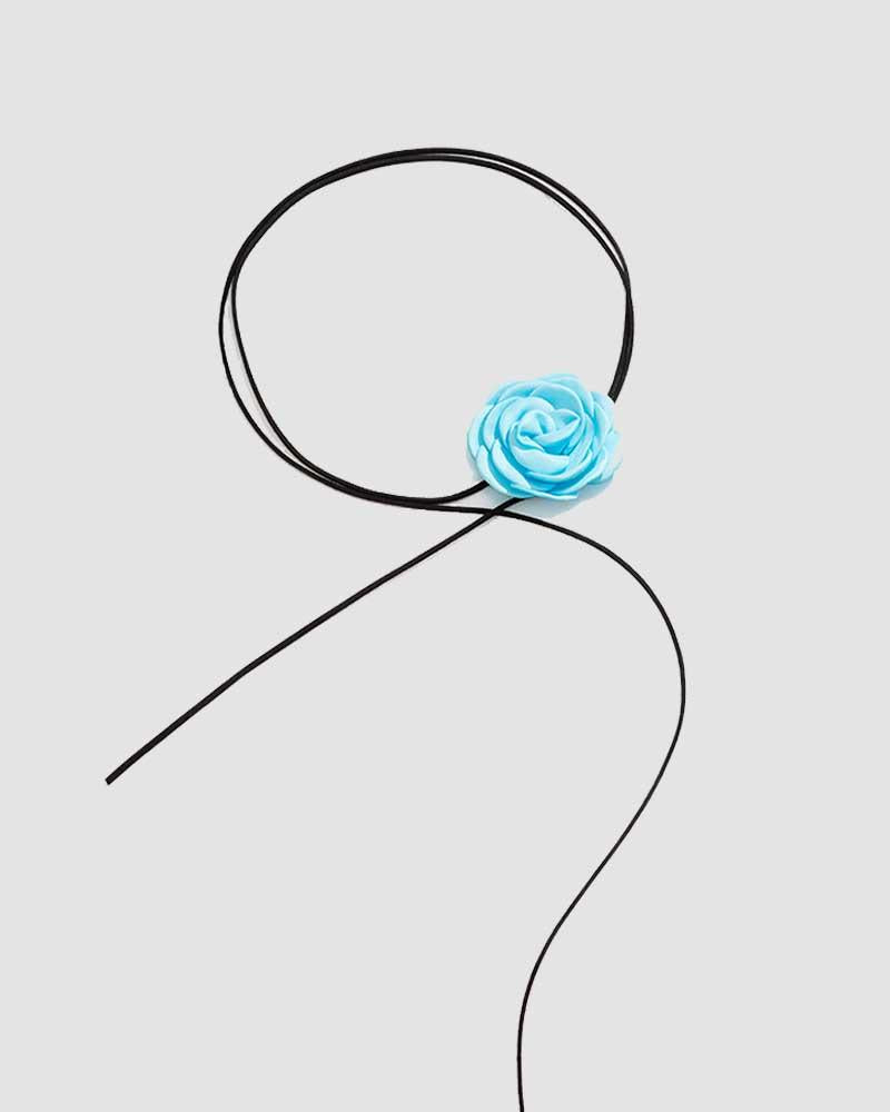Rosebud Wrap Necklace