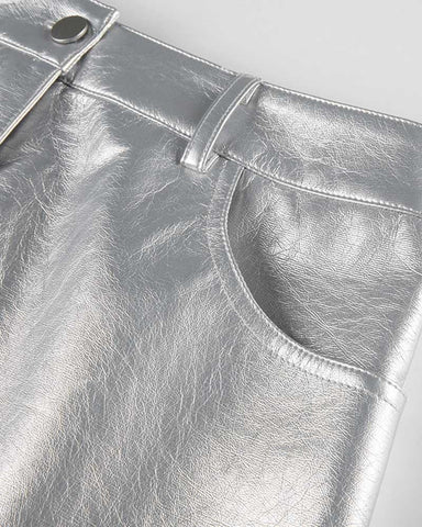 Auriga Metallic Mini Skirt