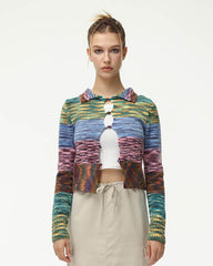 Kaleidoscope Wings Knit Cardigan