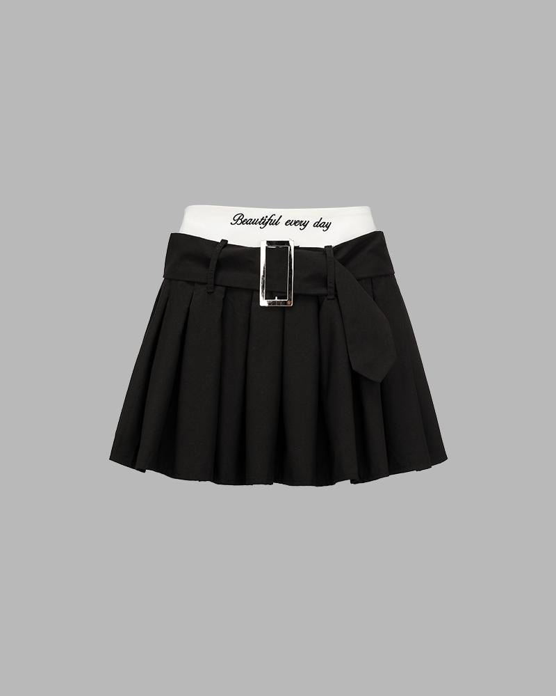 Spell Caster Bandeau Pleated Skirt