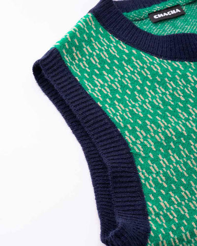 Oracle Pattern Sweater Vest