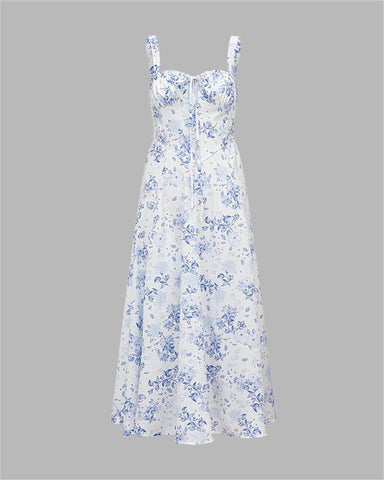 Lapetus Floral Midi Cami Dress