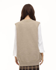 Maianna Oversized Sweater Vest