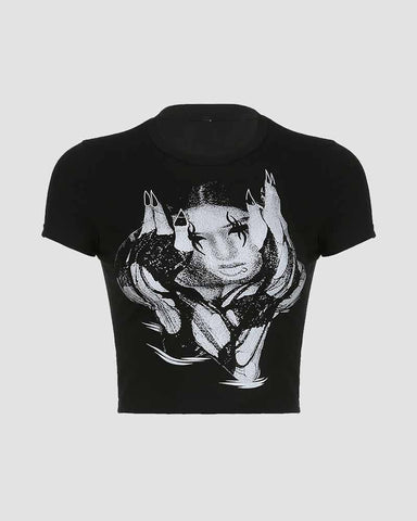 Baby Goth Doll T-Shirt