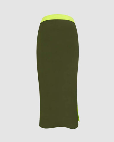 Desree Contrasting Maxi Skirt