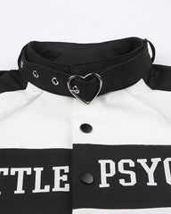 Psycho Battle Cropped Racer Jacket