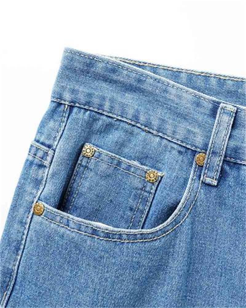 Sirius Rip Flared Denim Jeans – Baly Shop