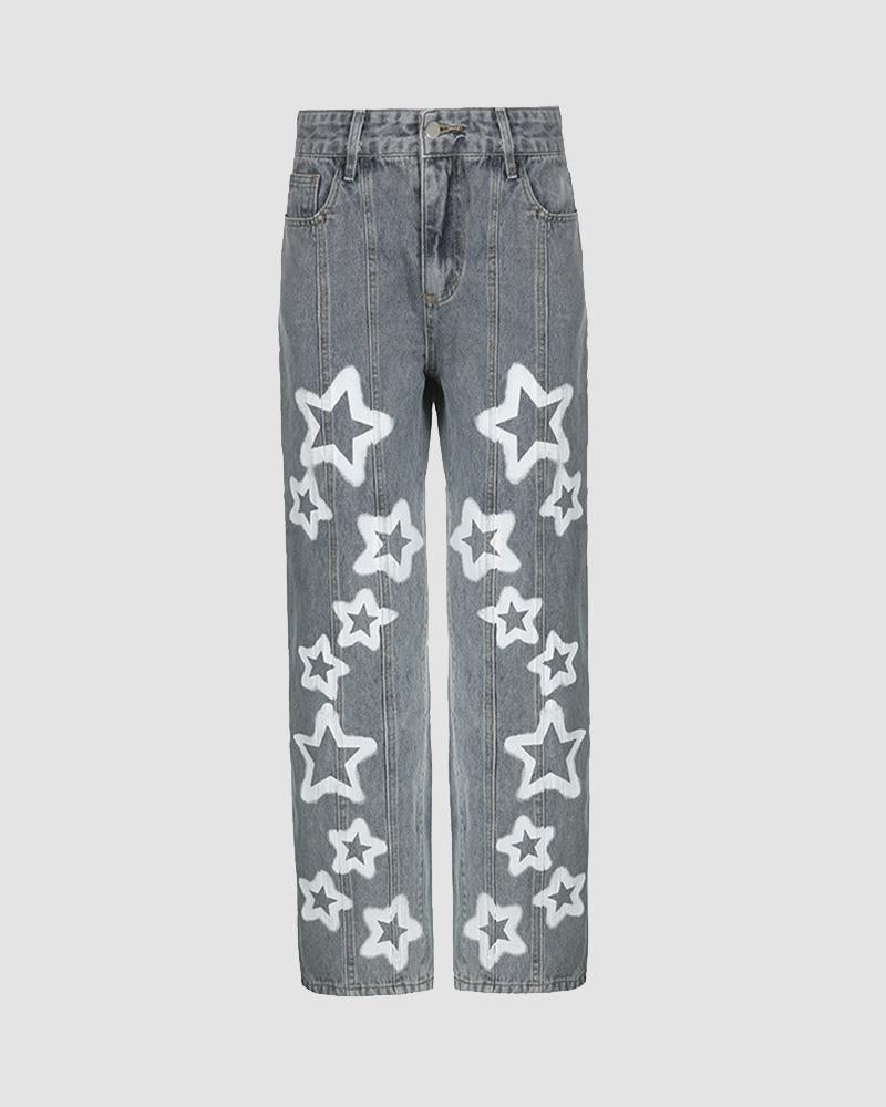 Star Trails Denim Jeans