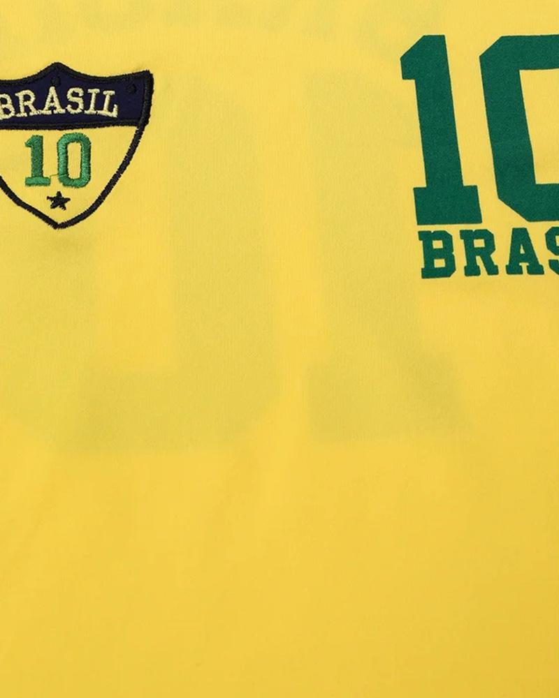 Number 10 Brazil Team T-Shirt