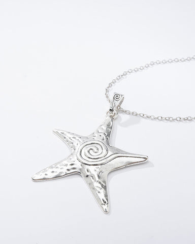 Washed Up Star Pendant Necklace