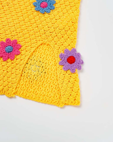 Summer Flowers Crochet Coord Set